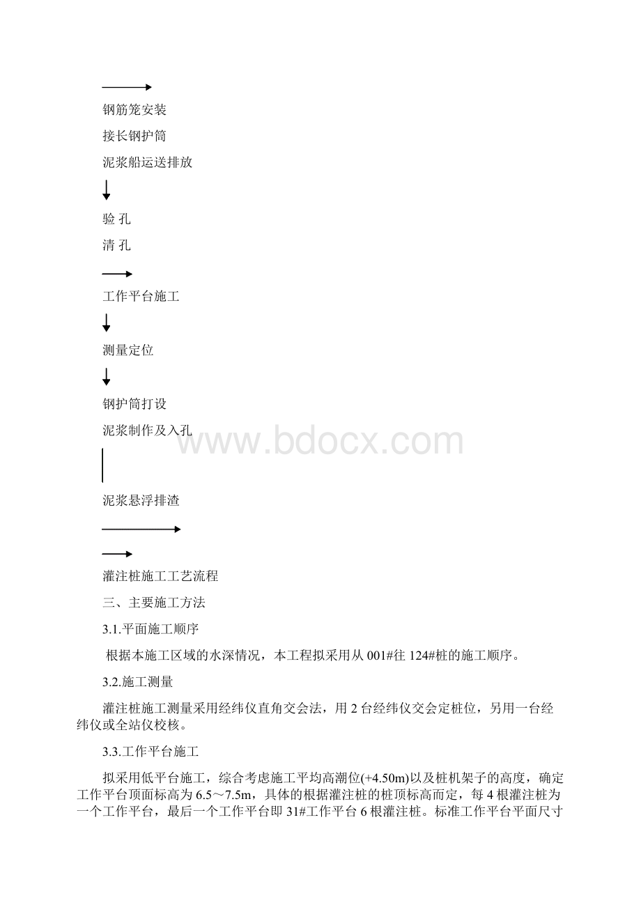 某港口灌注桩施工技术方案Word格式.docx_第3页