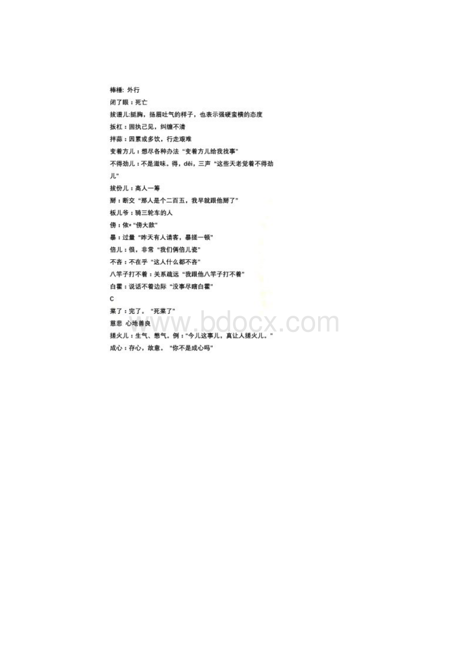 北京话大全全套解释Word下载.docx_第2页