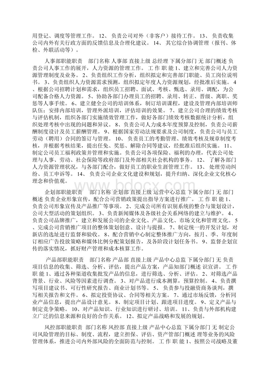 好掌柜部门职能职责Word文件下载.docx_第2页