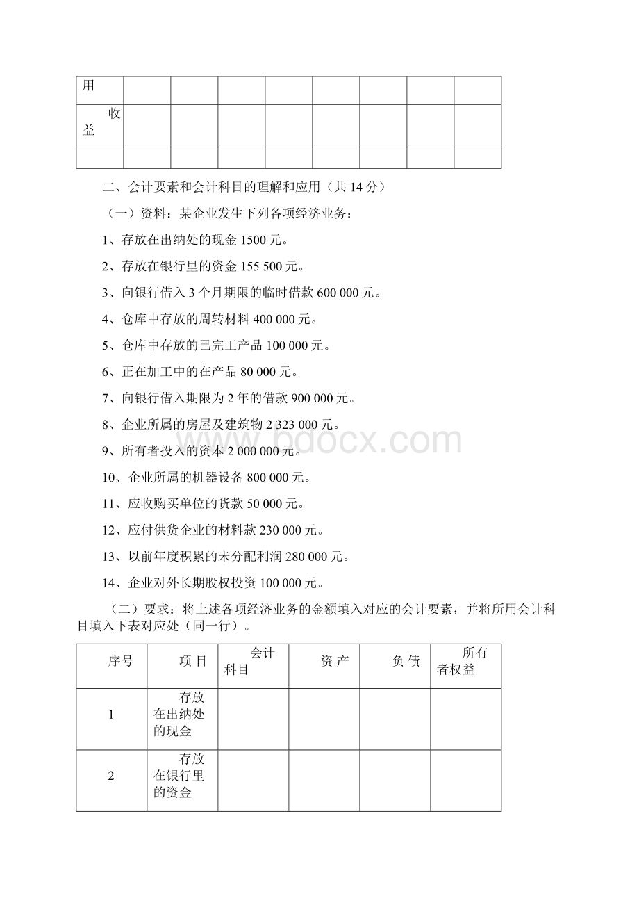 会计核算试题库Word文档下载推荐.docx_第2页