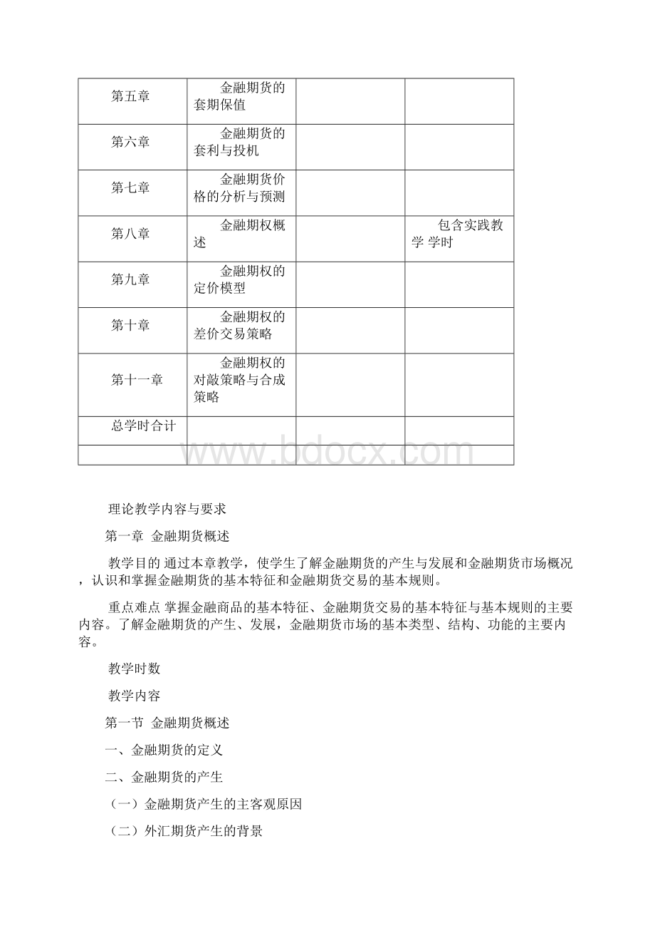 期货实务教学大纲.docx_第3页