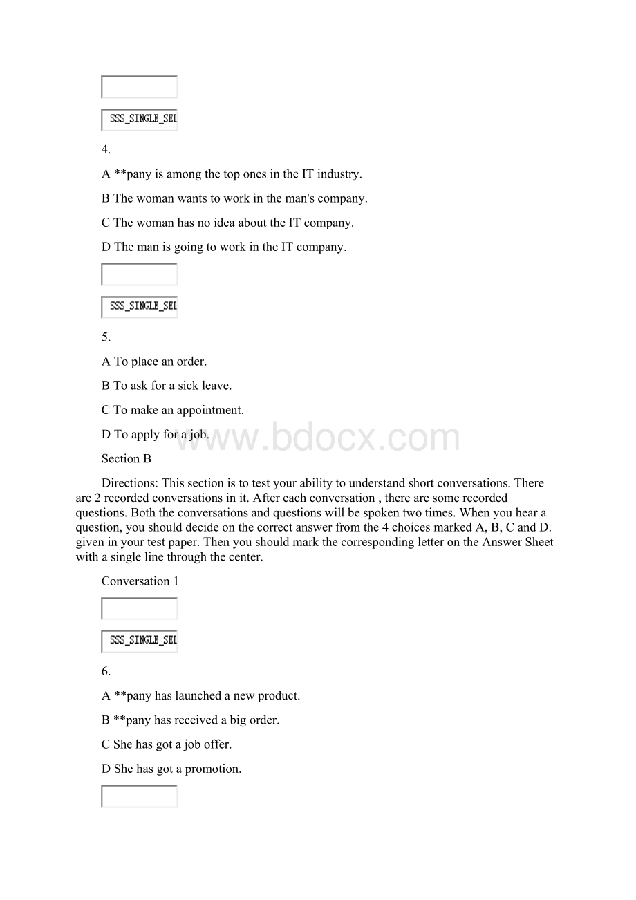 大学英语三级A级真题真题无答案交互.docx_第2页