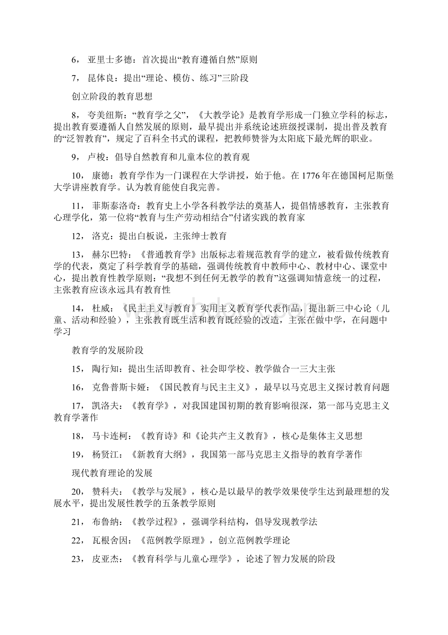 教育知识与能力复习资料精华版汇总.docx_第2页