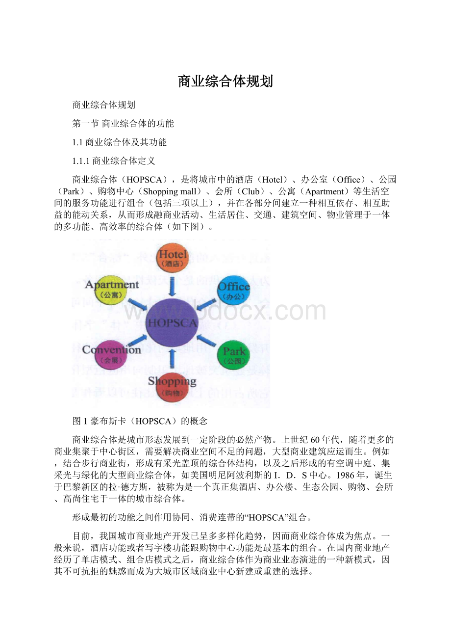 商业综合体规划.docx