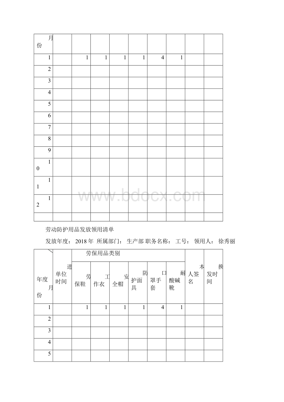 劳保用品管理台帐.docx_第3页