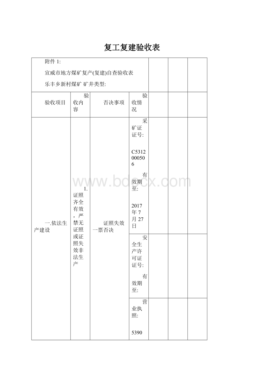 复工复建验收表.docx