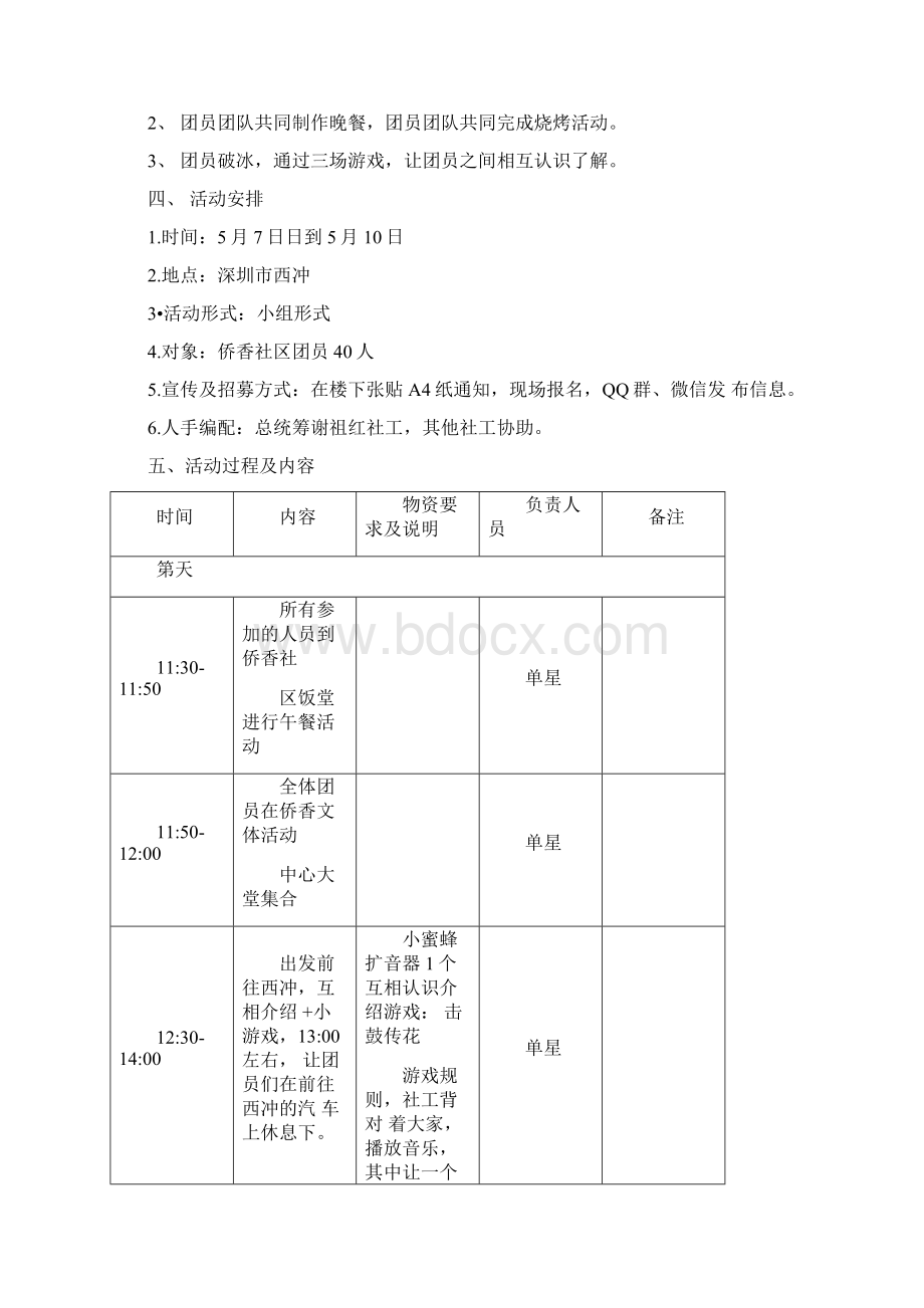 团员团建活动项目策划书Word下载.docx_第2页