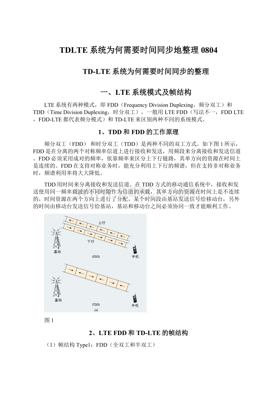 TDLTE系统为何需要时间同步地整理0804.docx_第1页