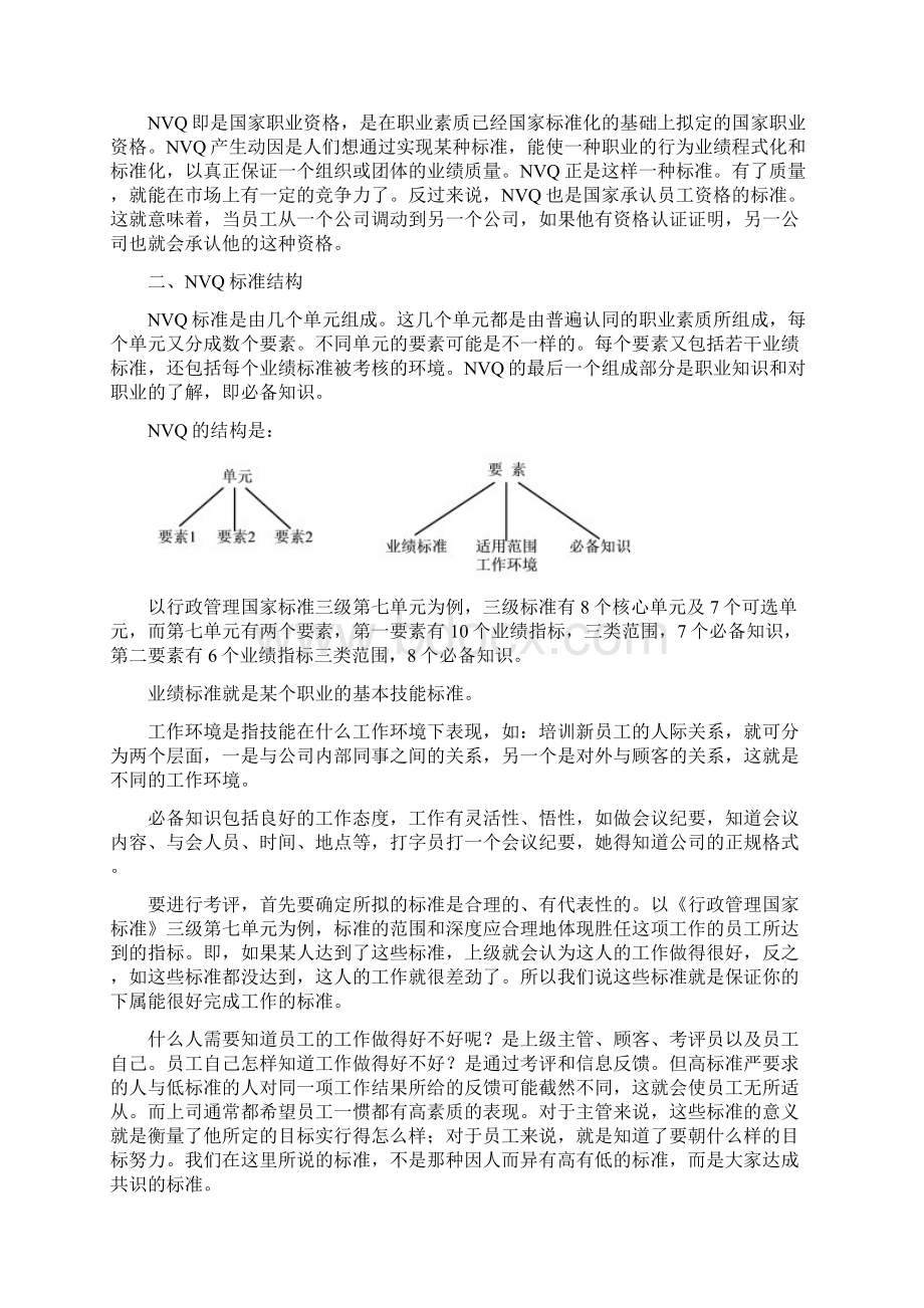 任职资格标准及考评 英国NVQ专家培训纪要.docx_第2页