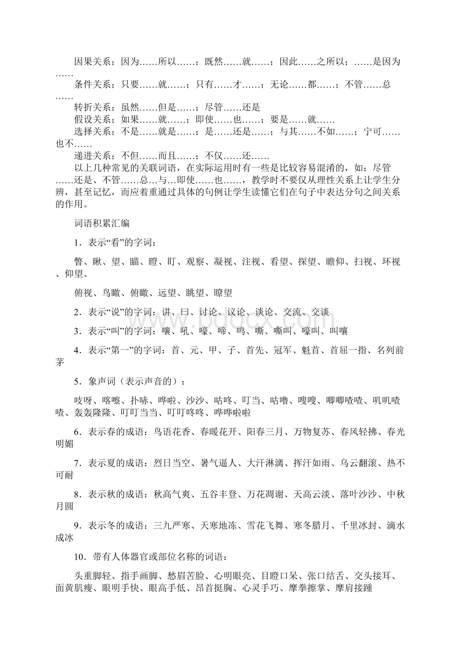 小学语文毕业复习辅导词语部分Word格式文档下载.docx_第3页