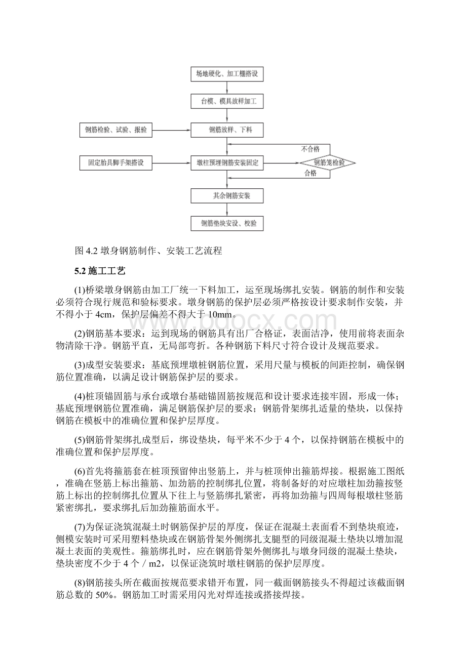 13墩身钢筋制作及安装作业指导书Word格式文档下载.docx_第3页