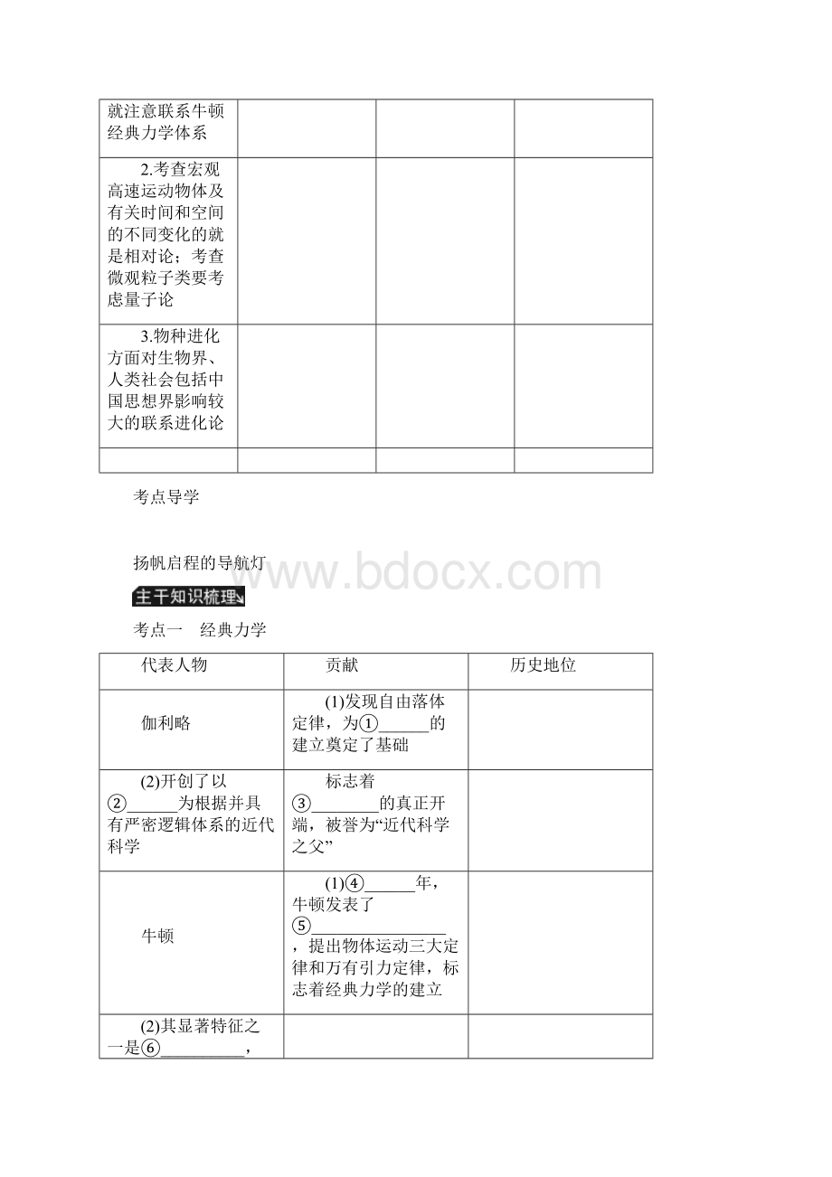 高考历史总复习 第十九单元 近代以来世界的科学发展历程 第38讲 近现代科学革命与技术革命学案.docx_第2页