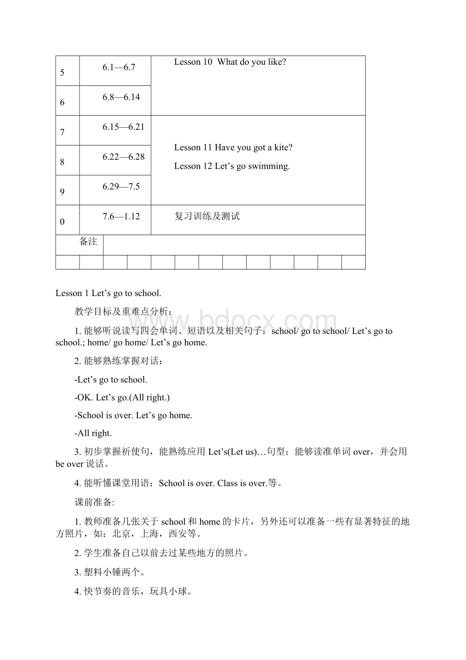 陕西旅游出版社小学英语第二册全册教案.docx_第2页