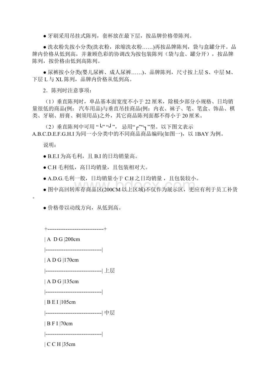 商品陈列作业规范MicrosoftWord文档.docx_第3页