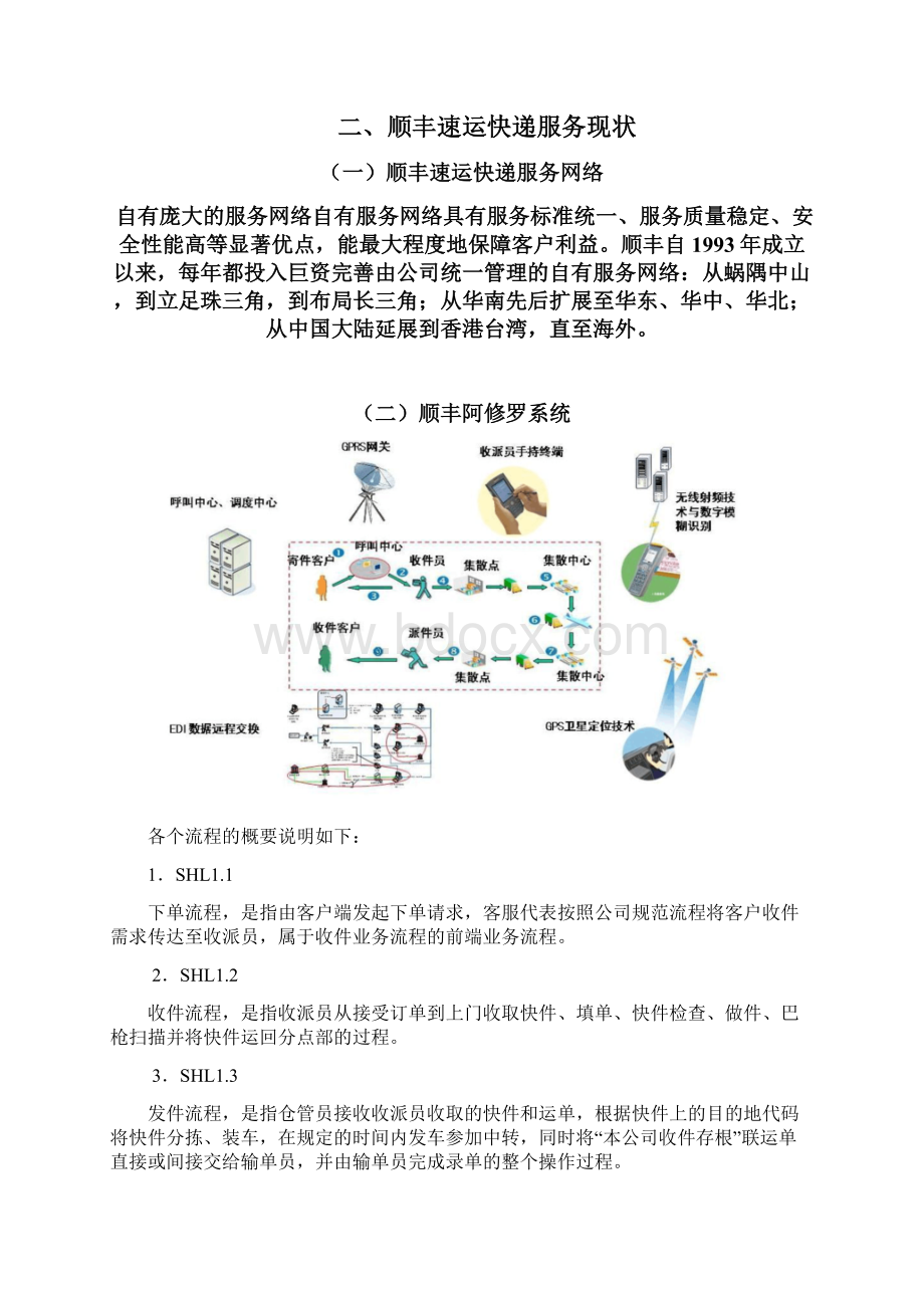 物流管理专业毕业论文顺丰速运快递服务现状分析.docx_第3页