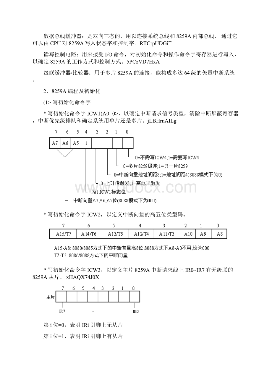 使用8259A单级中断控制实验.docx_第2页