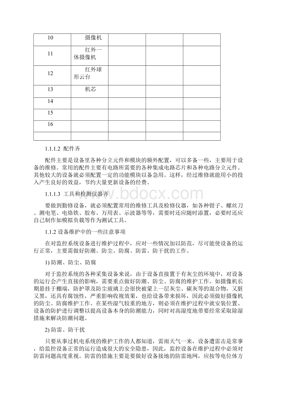 安防系统保养维护方案.docx_第2页