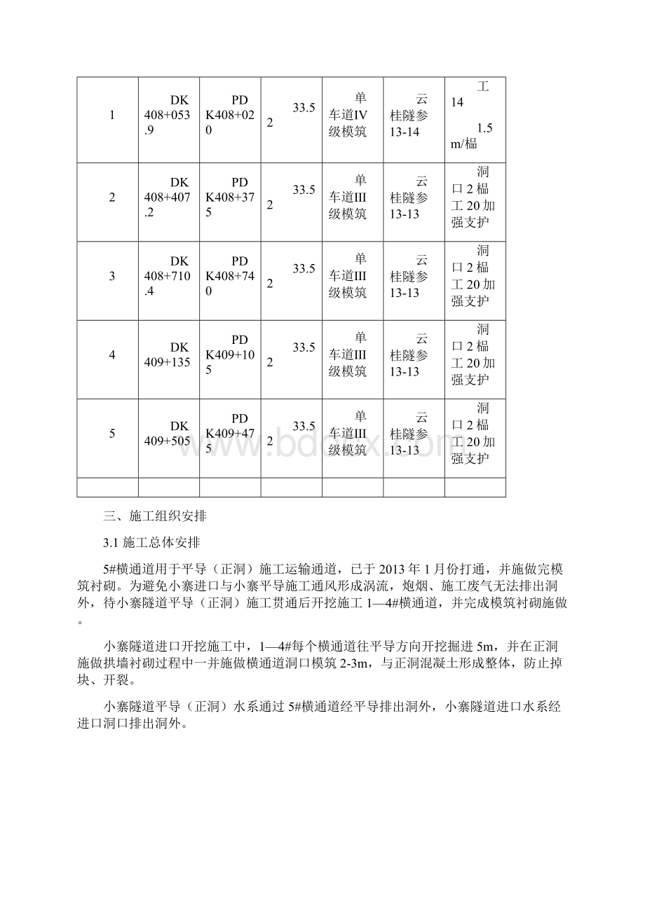 施工方案隧道横通道施工技术方案.docx_第3页