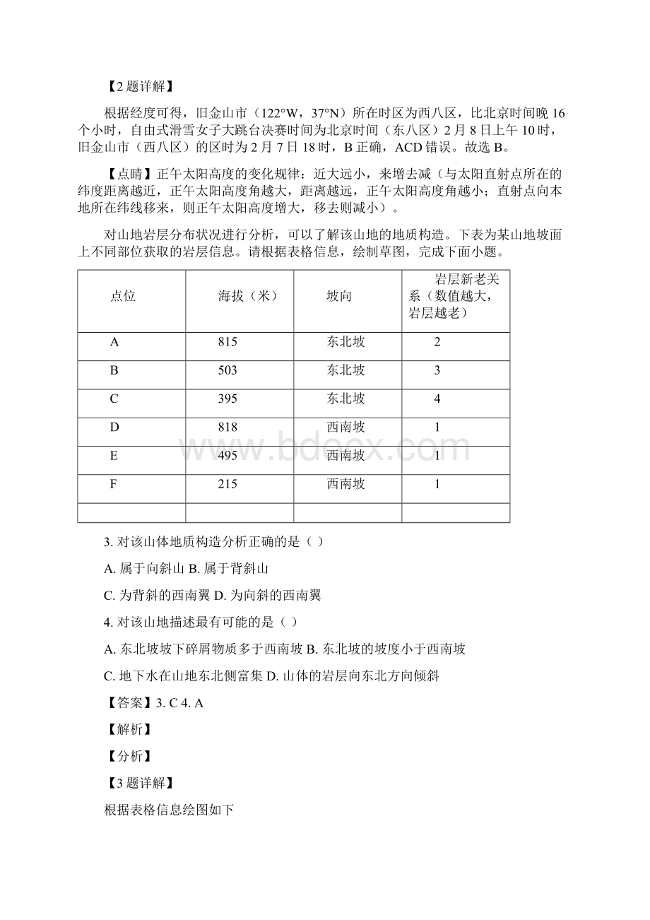 湖北省新高考联考协作体学年高二年级下学期联考质量检测地理试题解析版.docx_第2页