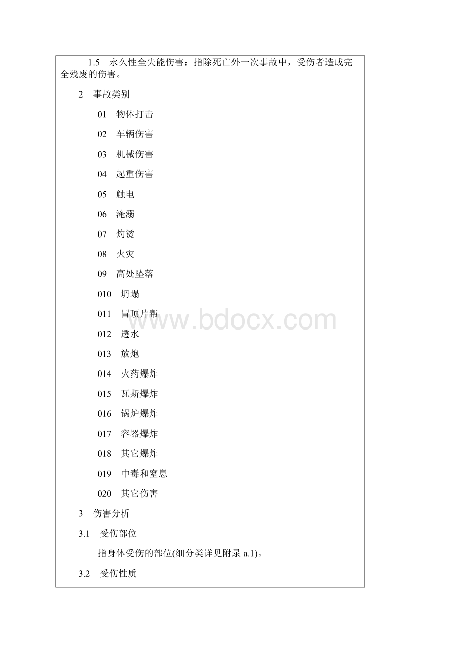 企业职工伤亡事故分类标准Word文件下载.docx_第3页