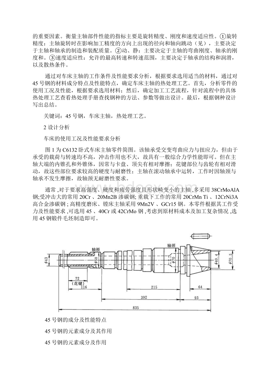 钢车床主轴的热处理工艺设计Word下载.docx_第3页