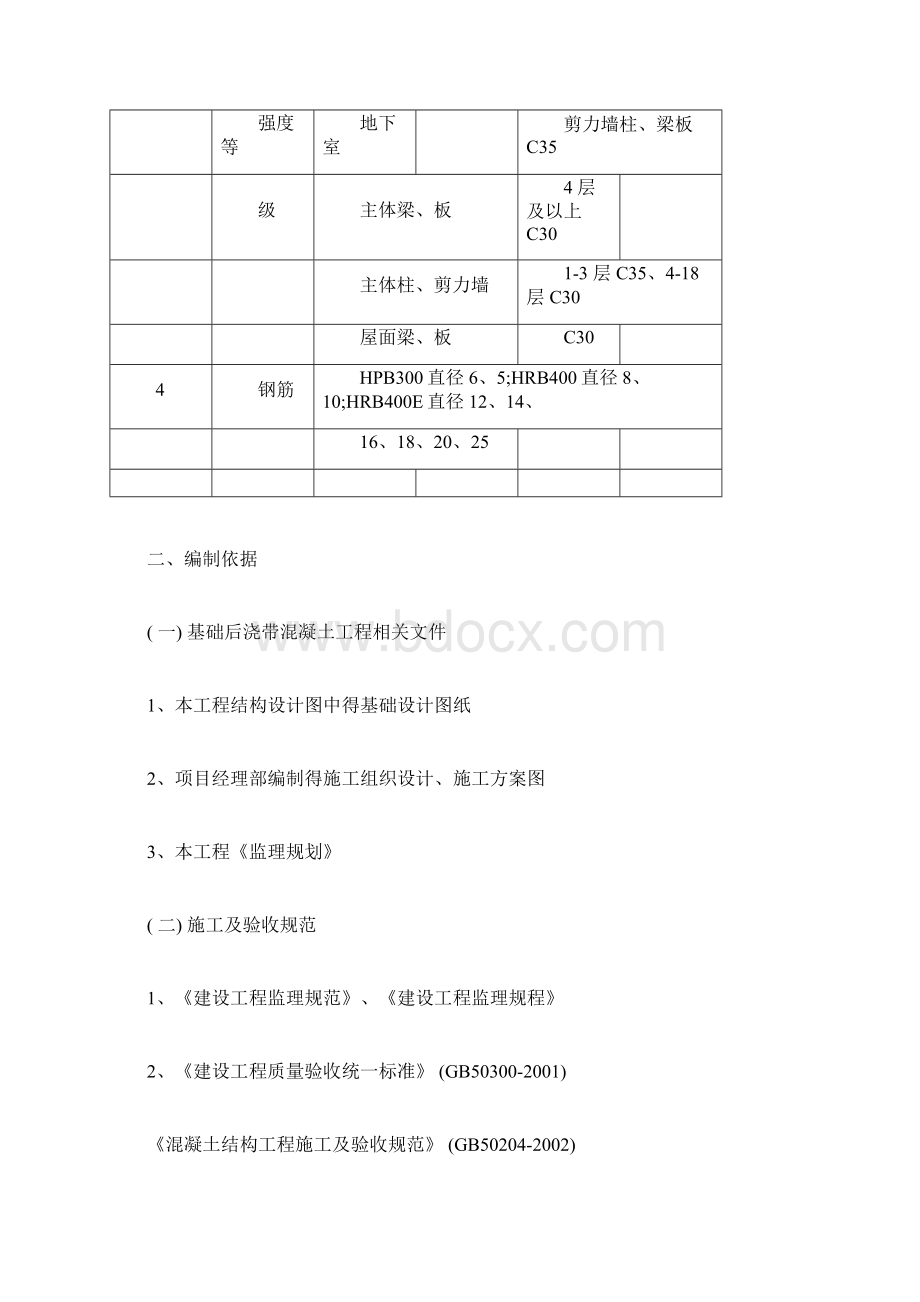 后浇带监理细则.docx_第2页