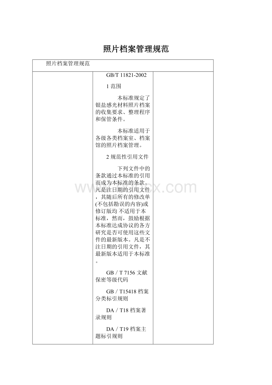 照片档案管理规范.docx_第1页