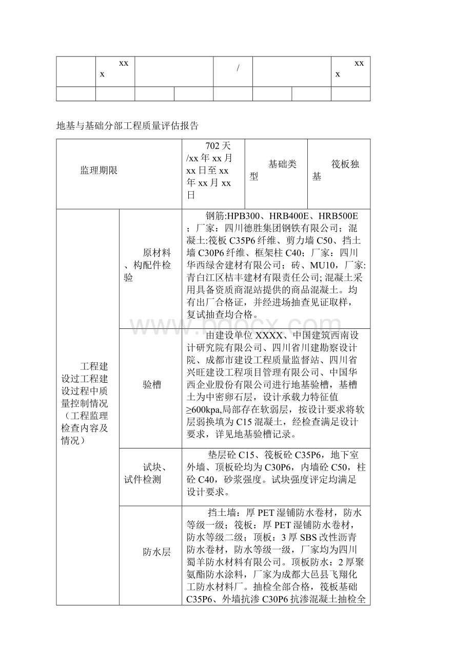 建筑工程质量评估报告.docx_第3页