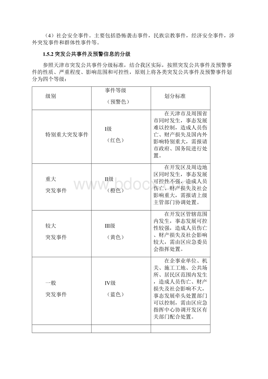 天津经济技术开发区突发公共事件总体应急预案重点.docx_第2页