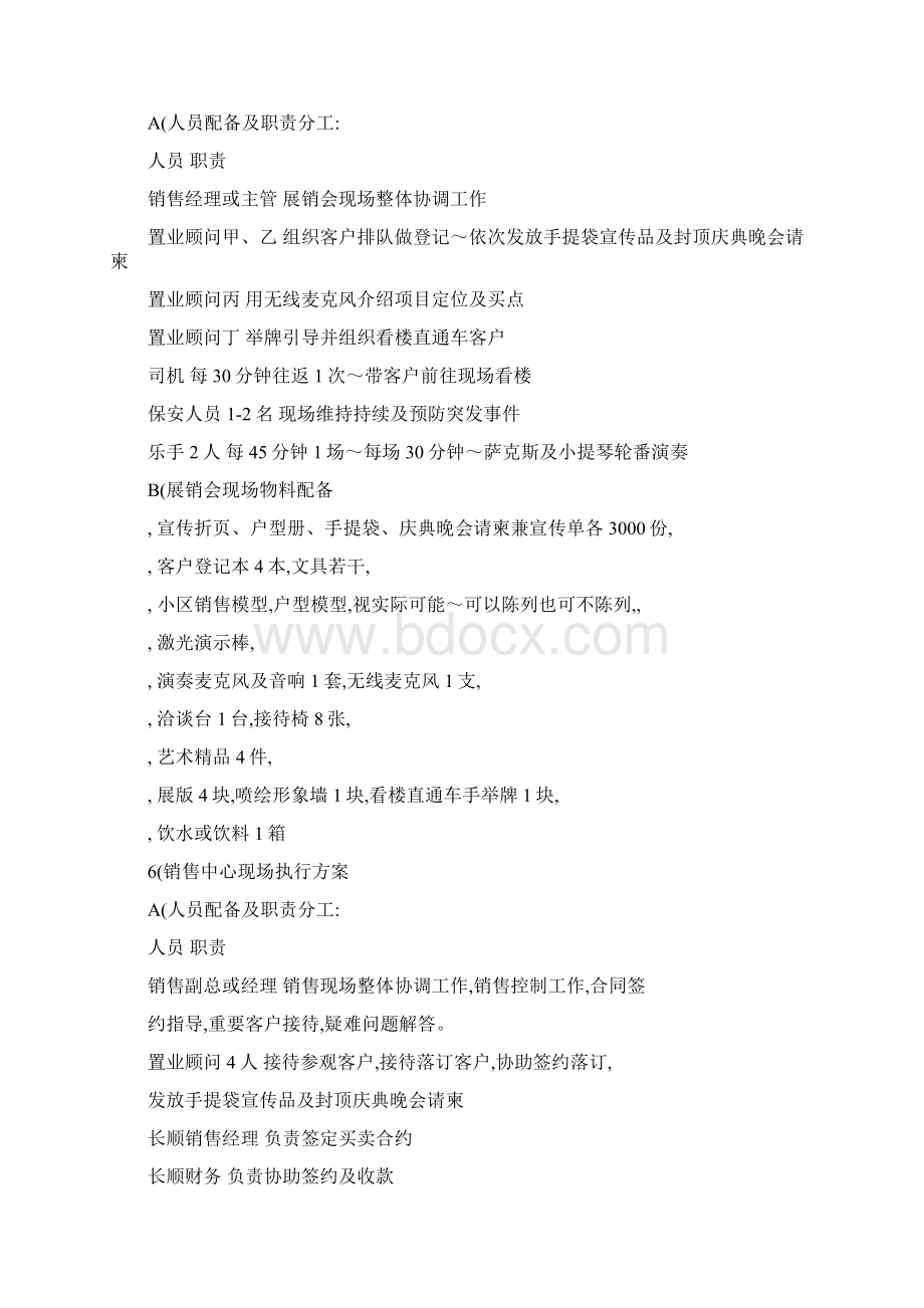 整理活动展销会销售执行方案.docx_第2页