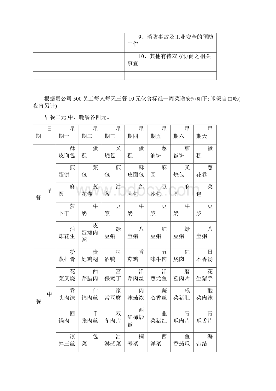 经营食堂承包方案策划书.docx_第2页