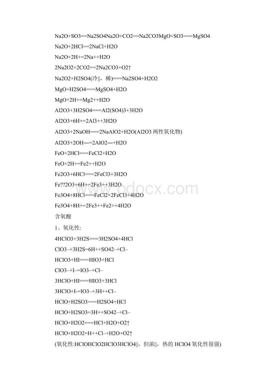 高考必备高中化学方程式合集.docx_第2页