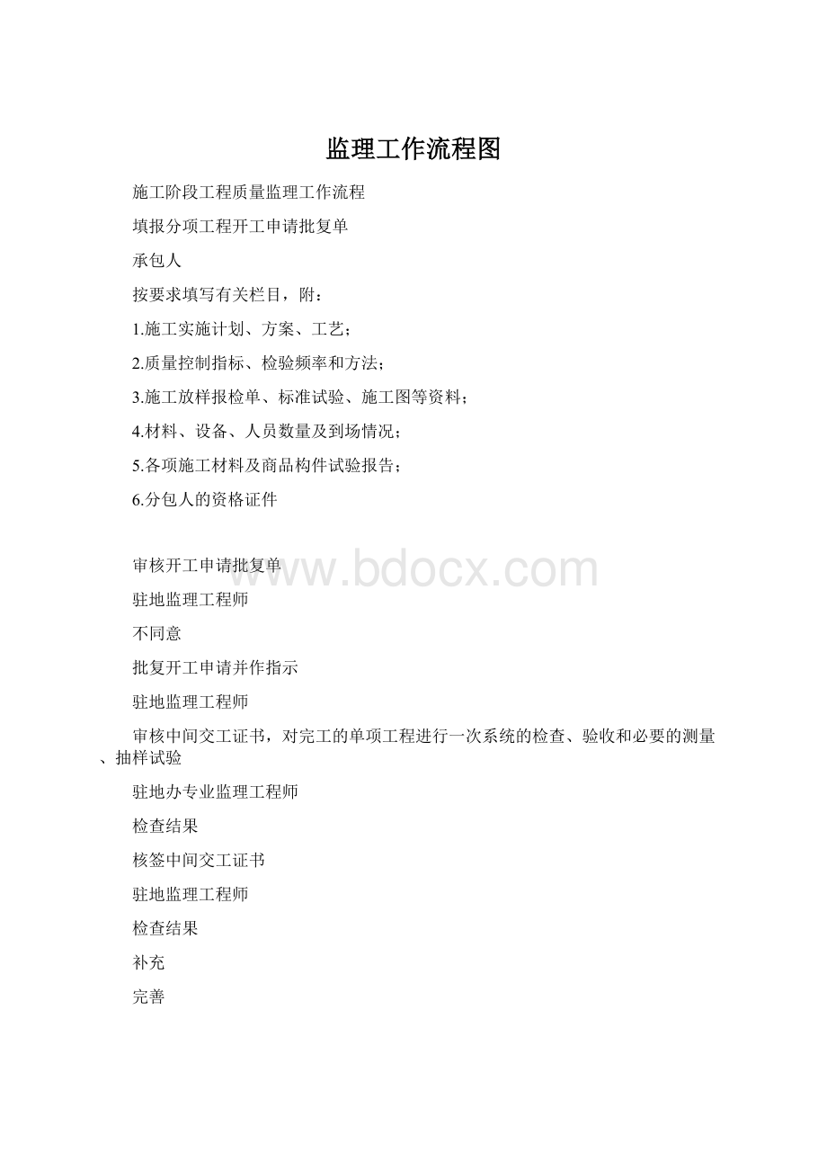 监理工作流程图Word文档格式.docx