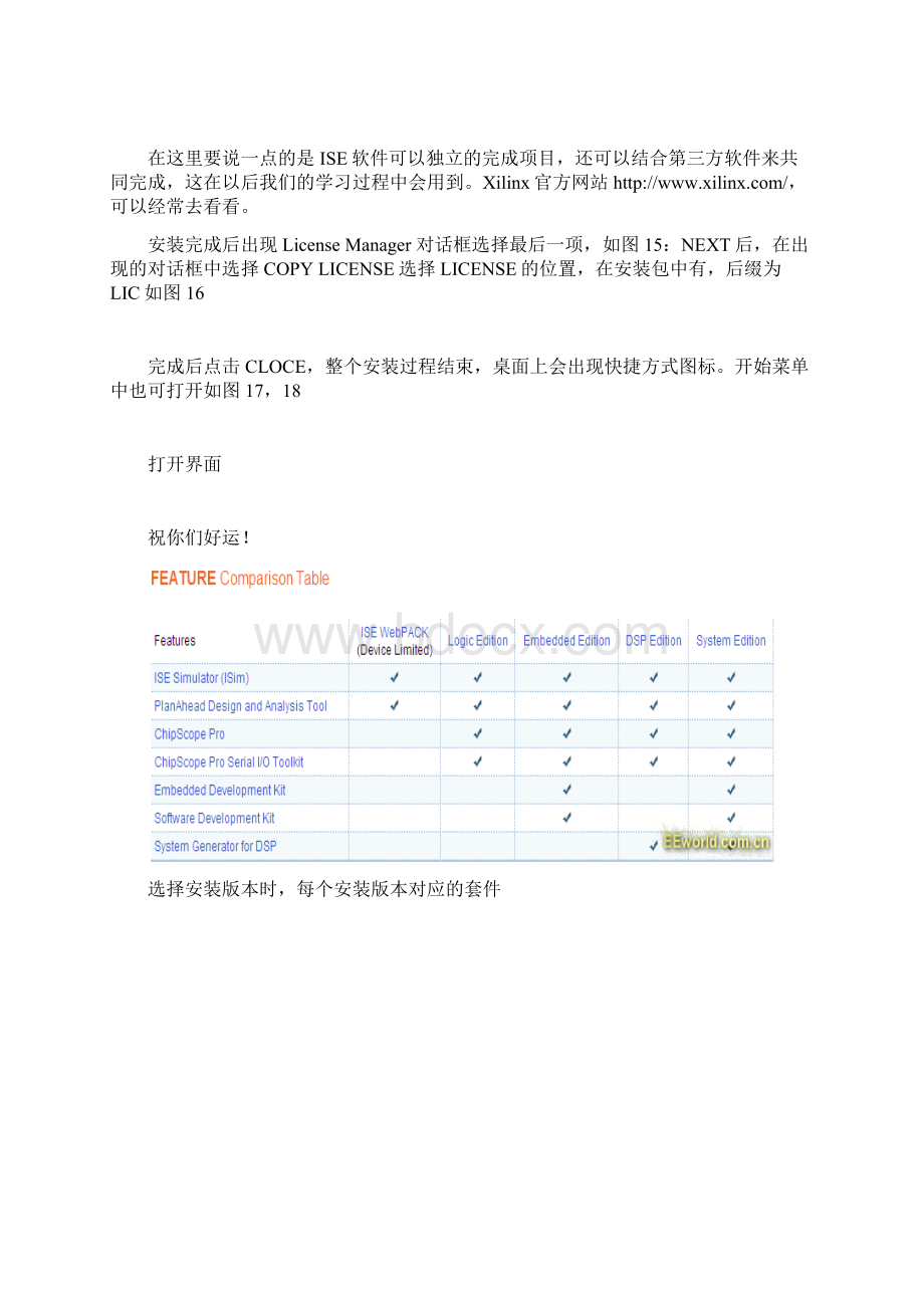 Xilinx ISE安装流程及说明Word文档下载推荐.docx_第2页