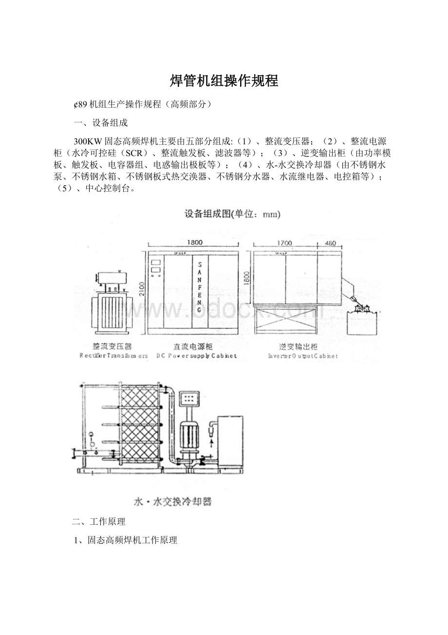 焊管机组操作规程.docx_第1页