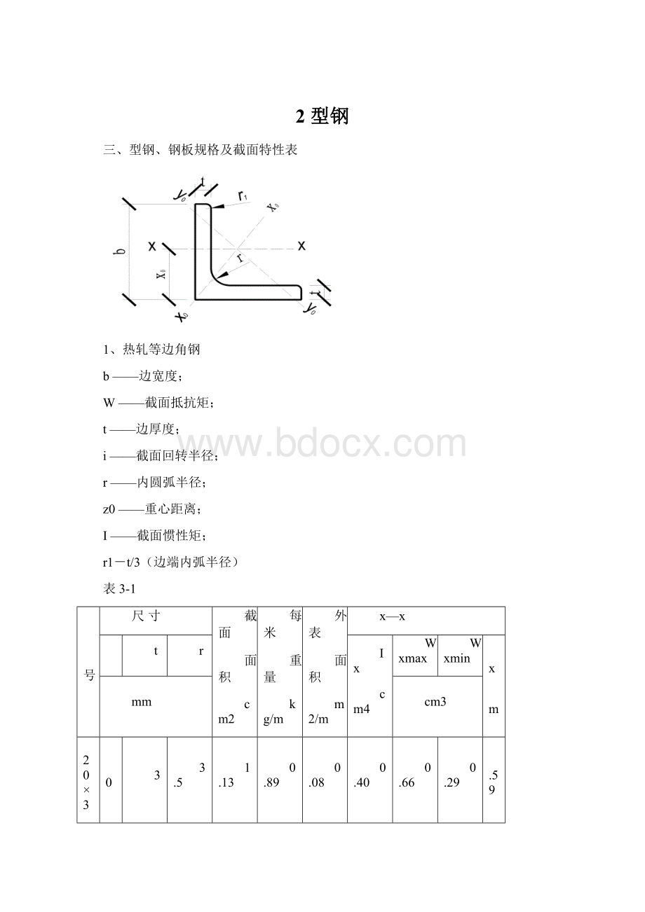 2 型钢.docx_第1页