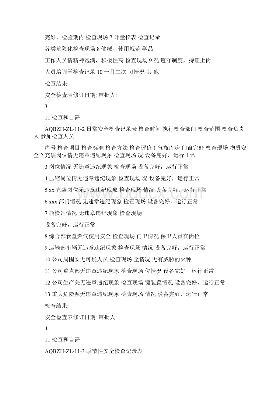 11安全检查管理制度Word文档下载推荐.docx_第3页