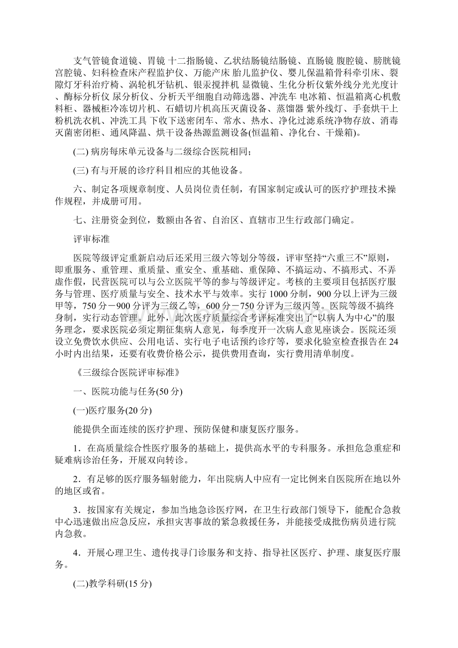 三级甲等医院评审细则.docx_第3页