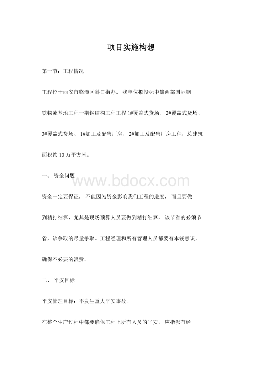 项目实施构想.docx