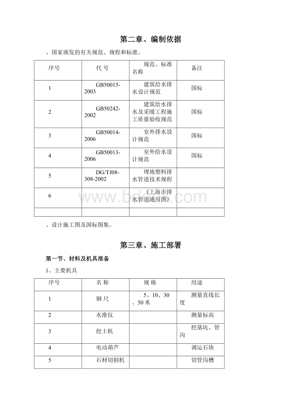 室外雨污水管网专项施工方案文档格式.docx_第2页