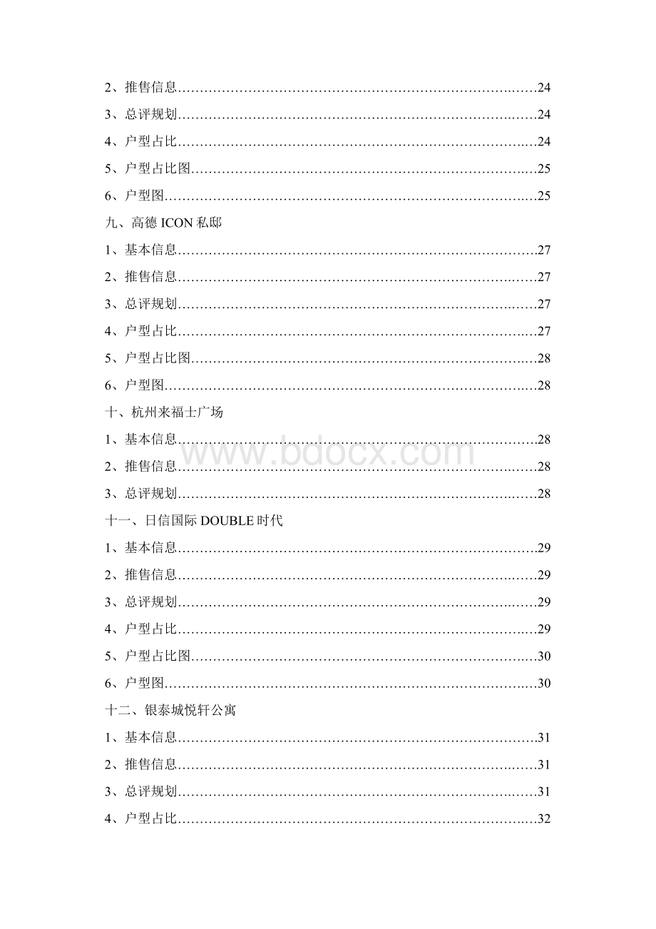 杭州酒店式公寓户型调研分析报告.docx_第3页