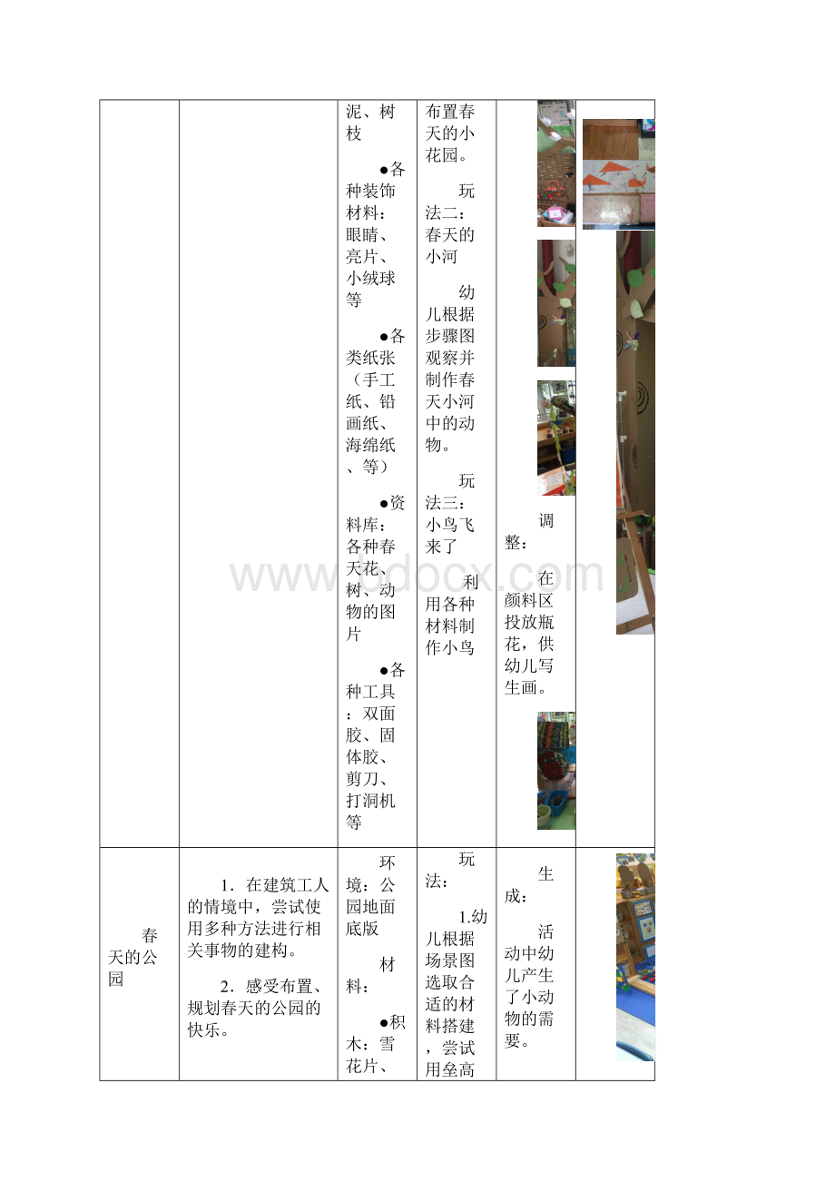 幼儿园中班个别化学习活动方案《春天来了》.docx_第2页