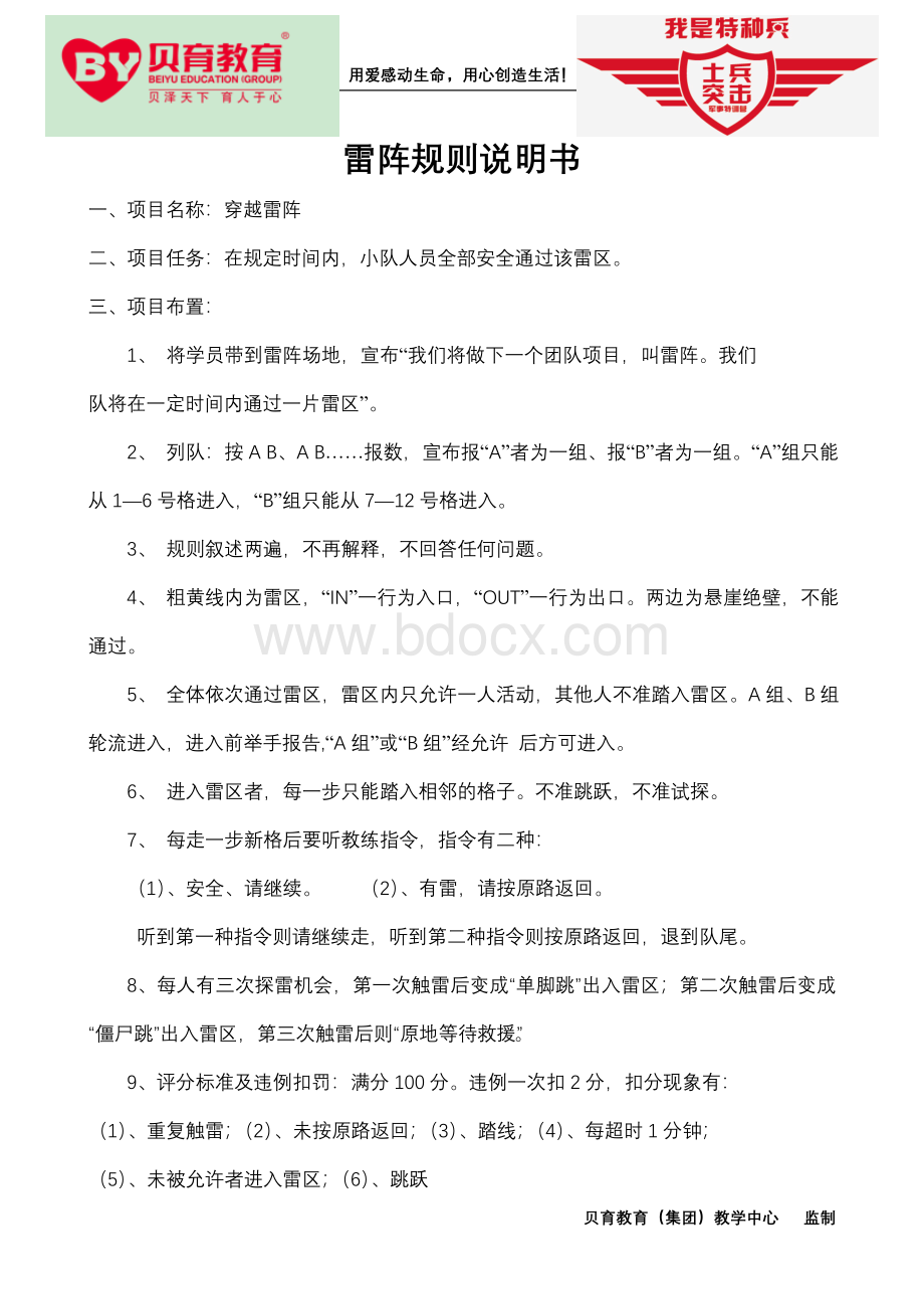 雷阵规则及雷阵图Word格式文档下载.doc