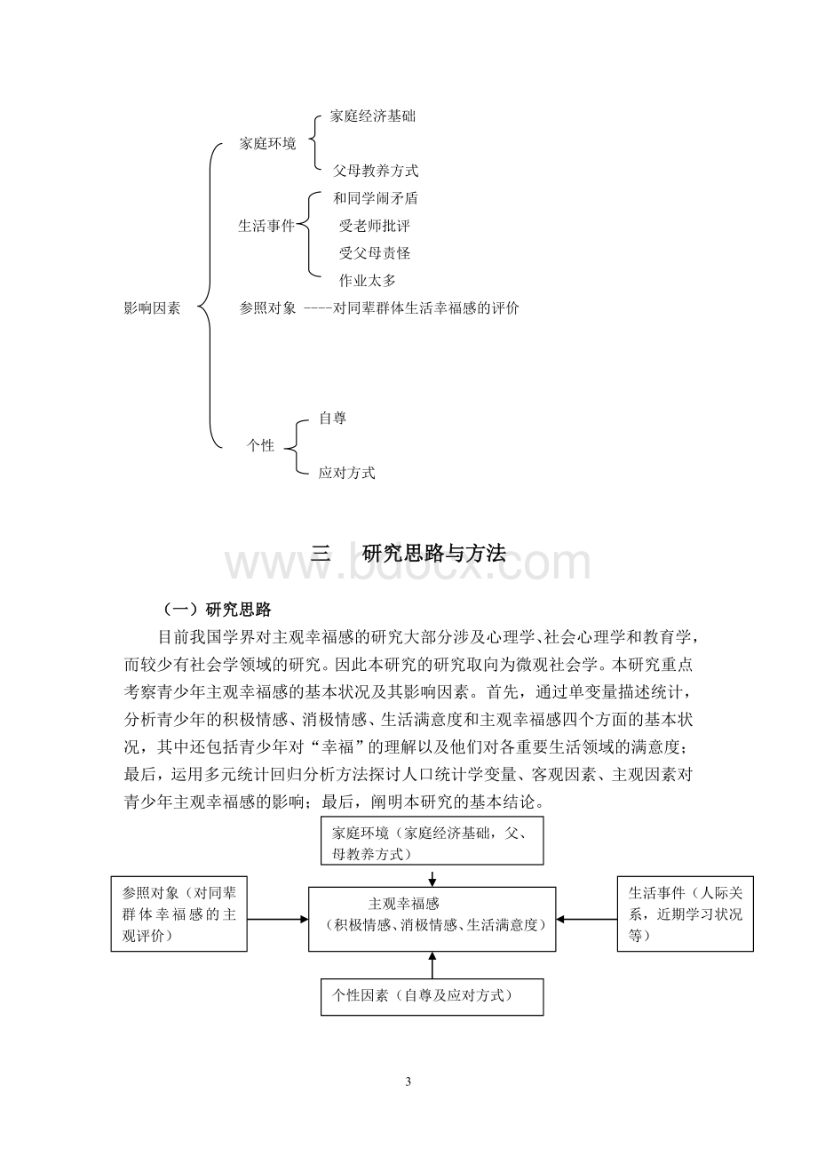 青少年主观幸福感及其影响因素研究Word下载.doc_第3页