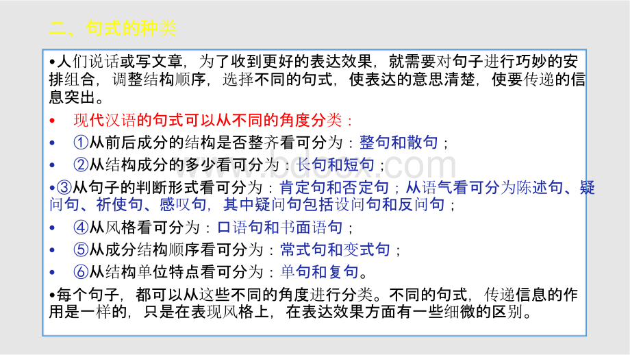 2022届高考专题复习语言表达11长短句的变换课件.pptx_第3页