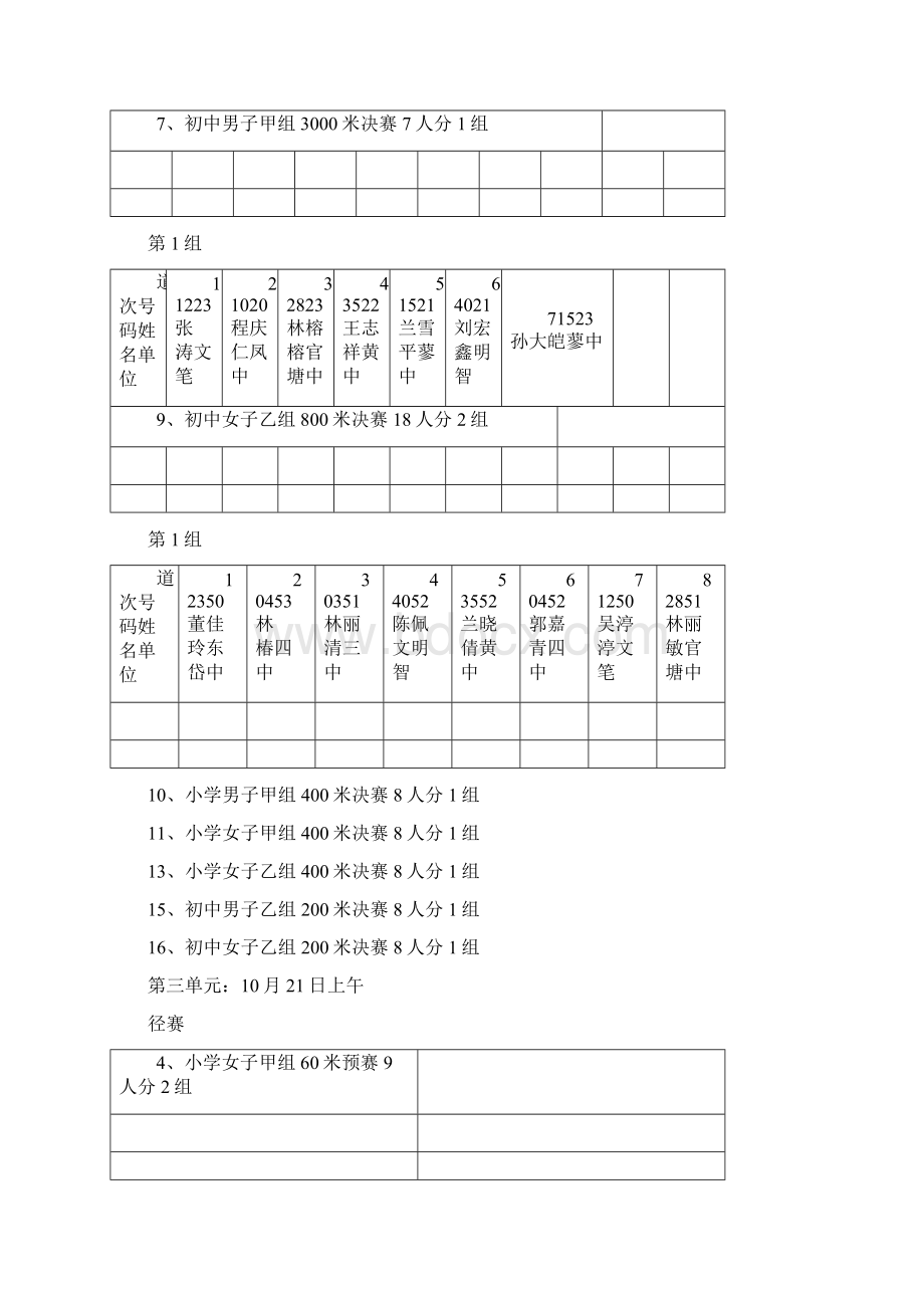 19届运动会竞赛分组表.docx_第3页