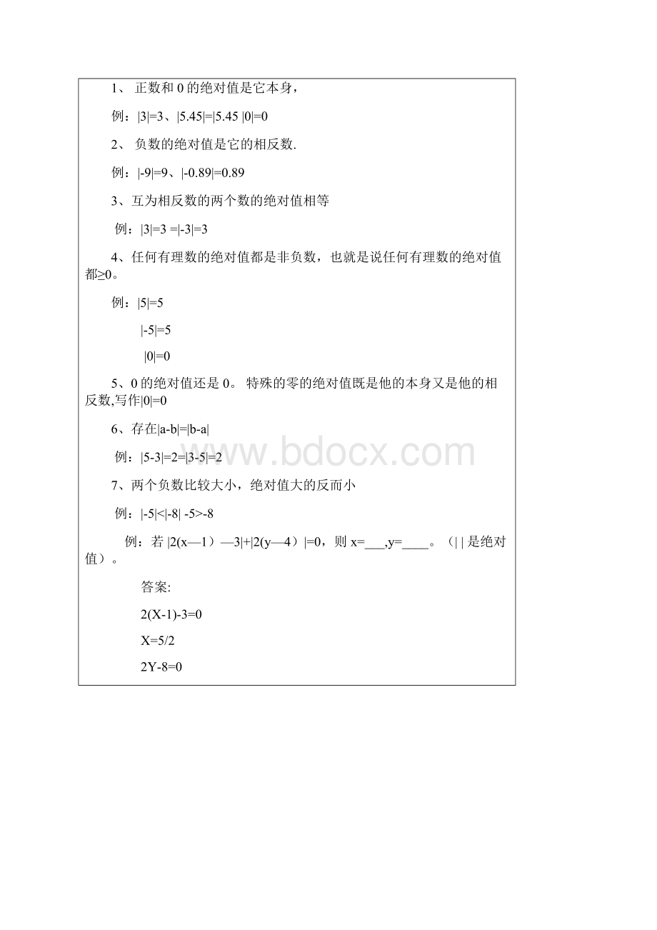 2绝对值和有理数的加法Word文档下载推荐.docx_第2页