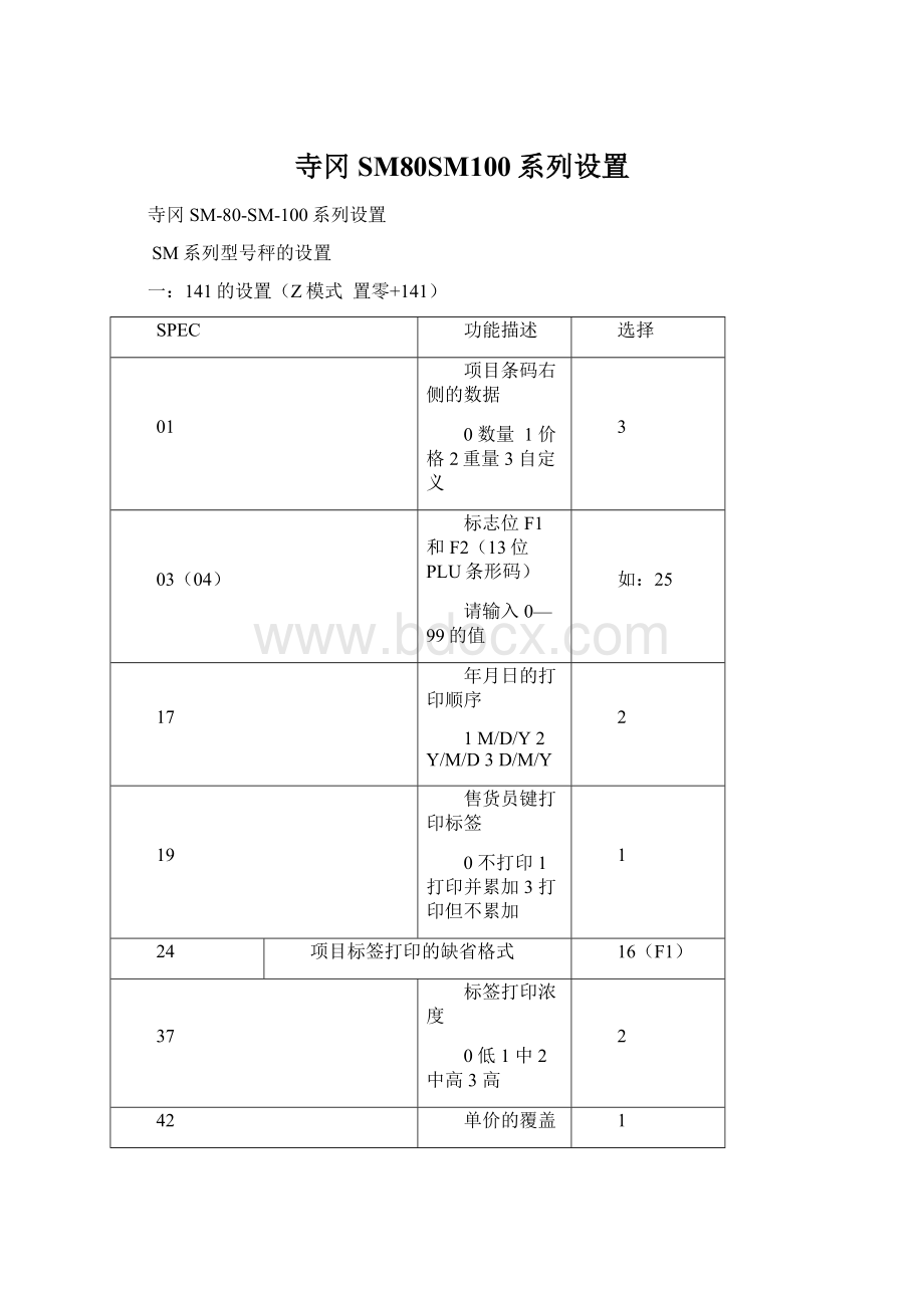 寺冈SM80SM100系列设置文档格式.docx_第1页