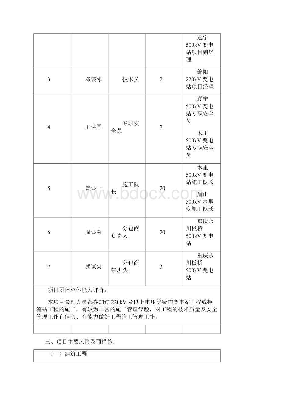 某某220千伏变电站新建工程安全预评价报告报送版文档格式.docx_第3页