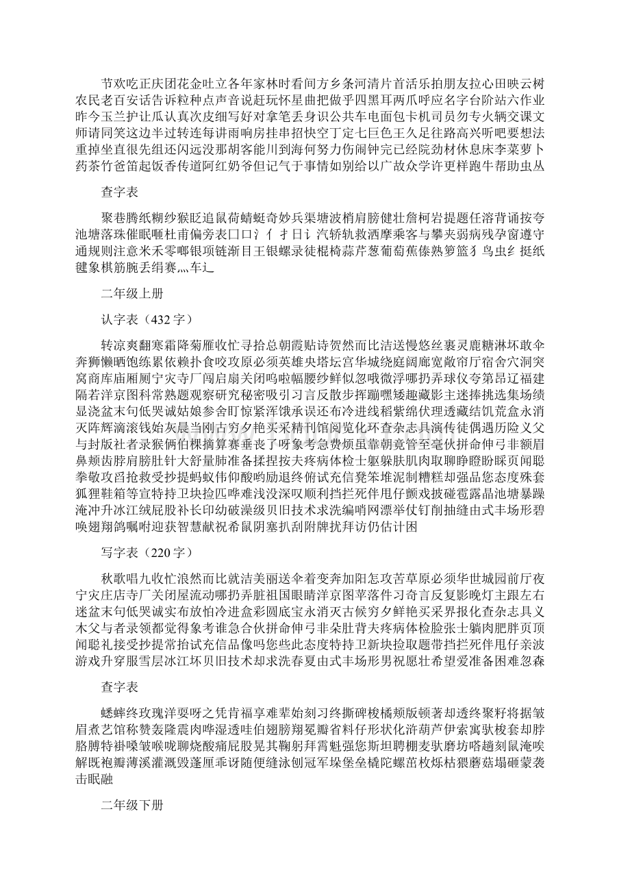 北师大版小学生字表Word文档下载推荐.docx_第3页